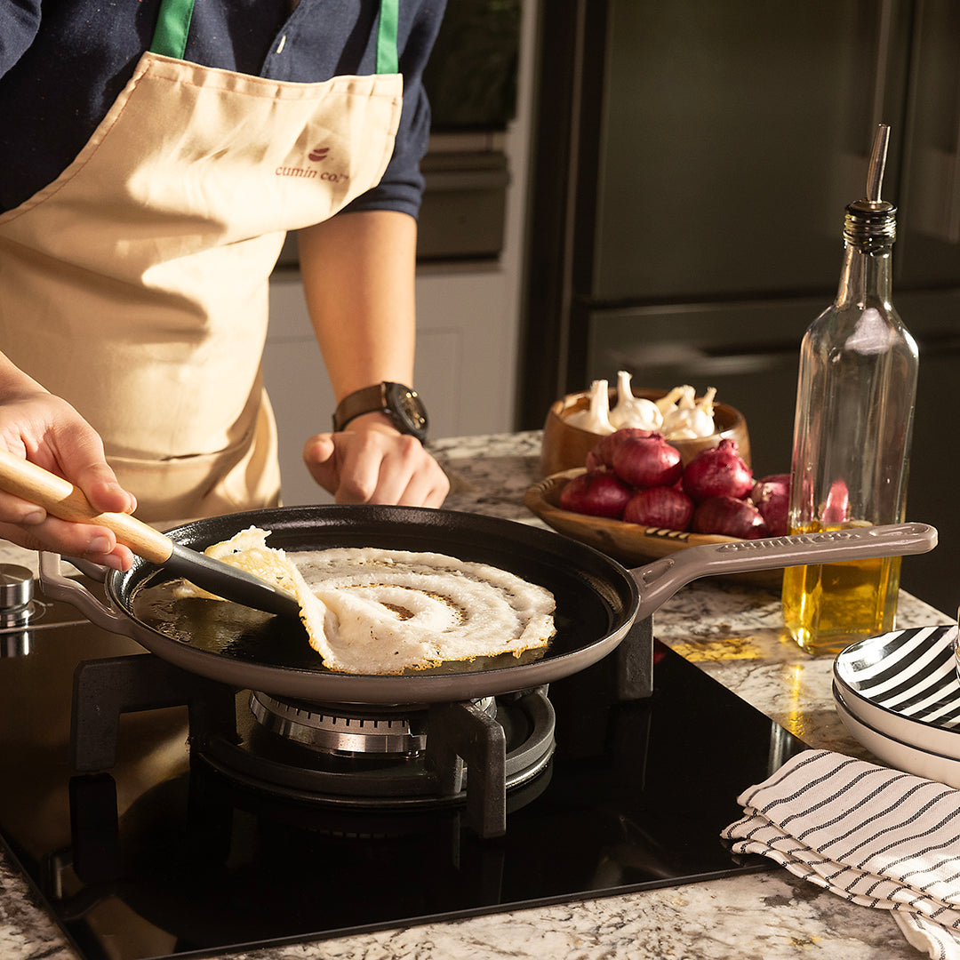 No. 11 Enamel Coated Cast Iron Dosa Tawa