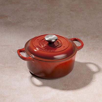 No. 8 Enamel Coated Dutch Oven